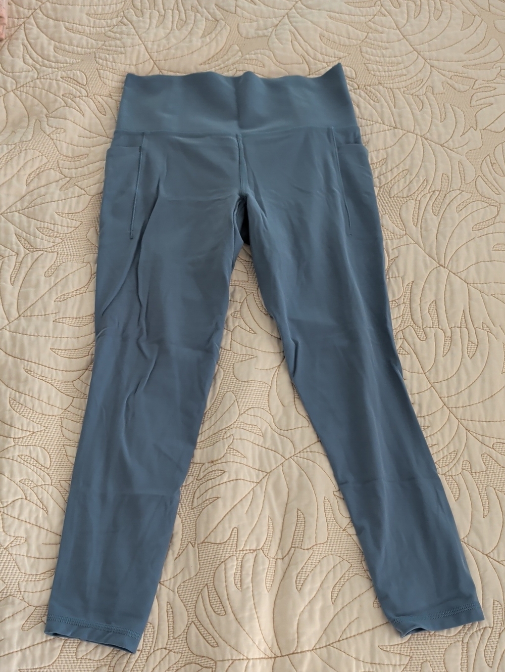 Athleta High-Waist Leggings in Slate Blue